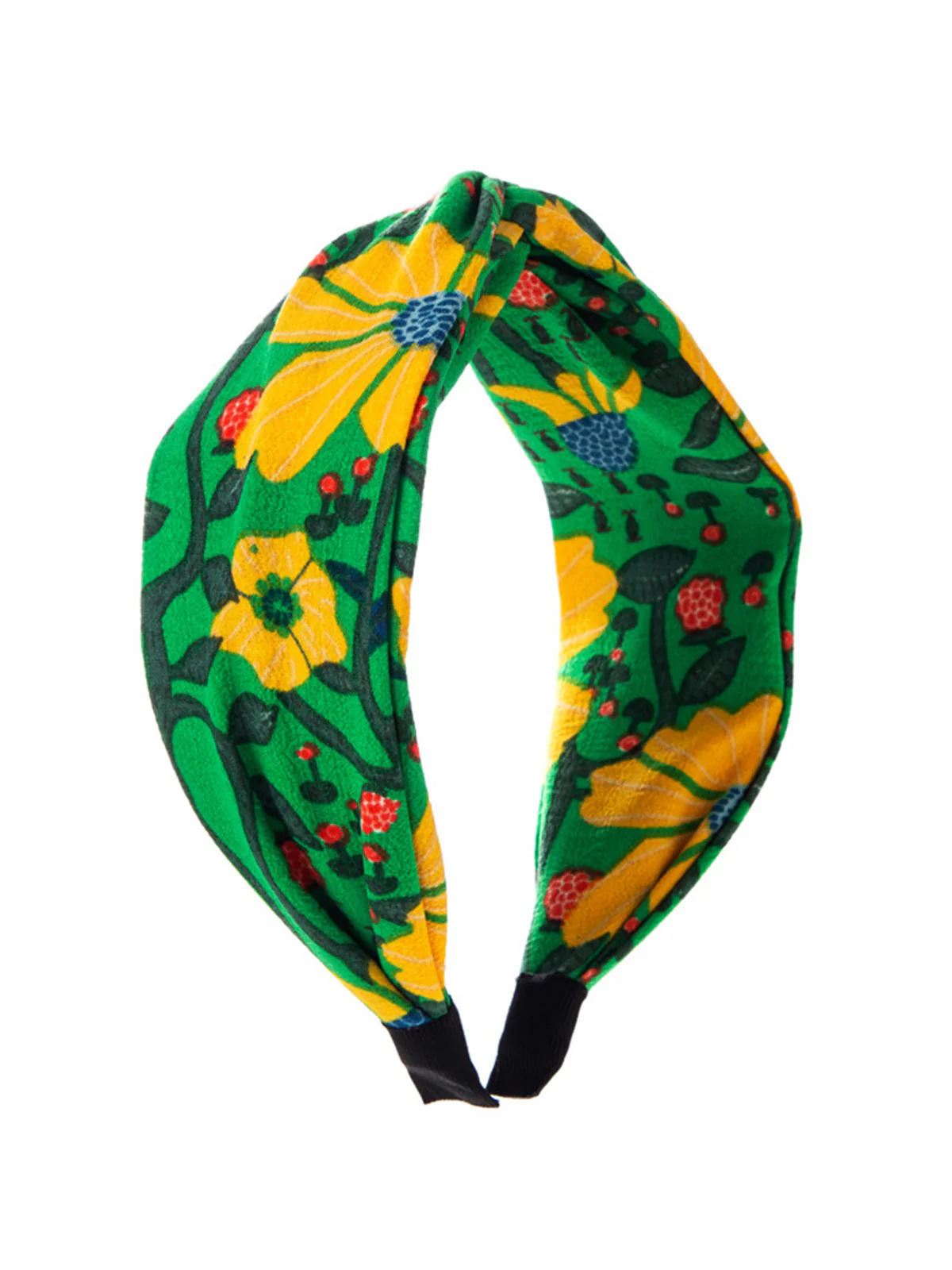 Bohemian Floral Patterned Fabric Headband - Image 4