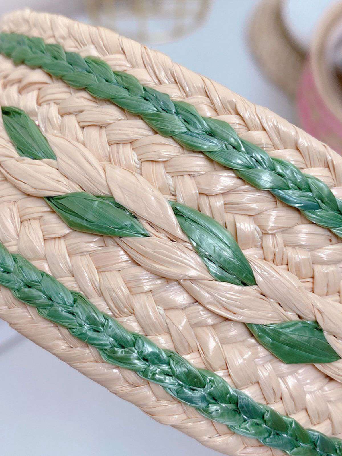 Boho Color Patchwork Braided Headband - Image 8