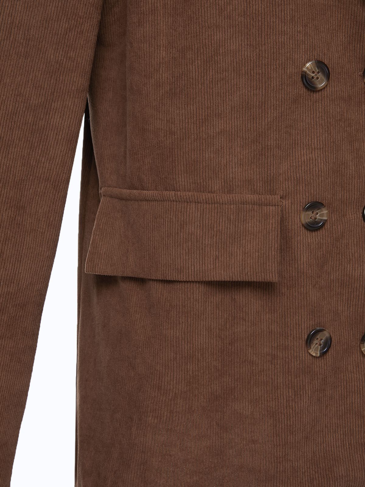 Brown 1950s Corduroy Casual Jacket - Image 4