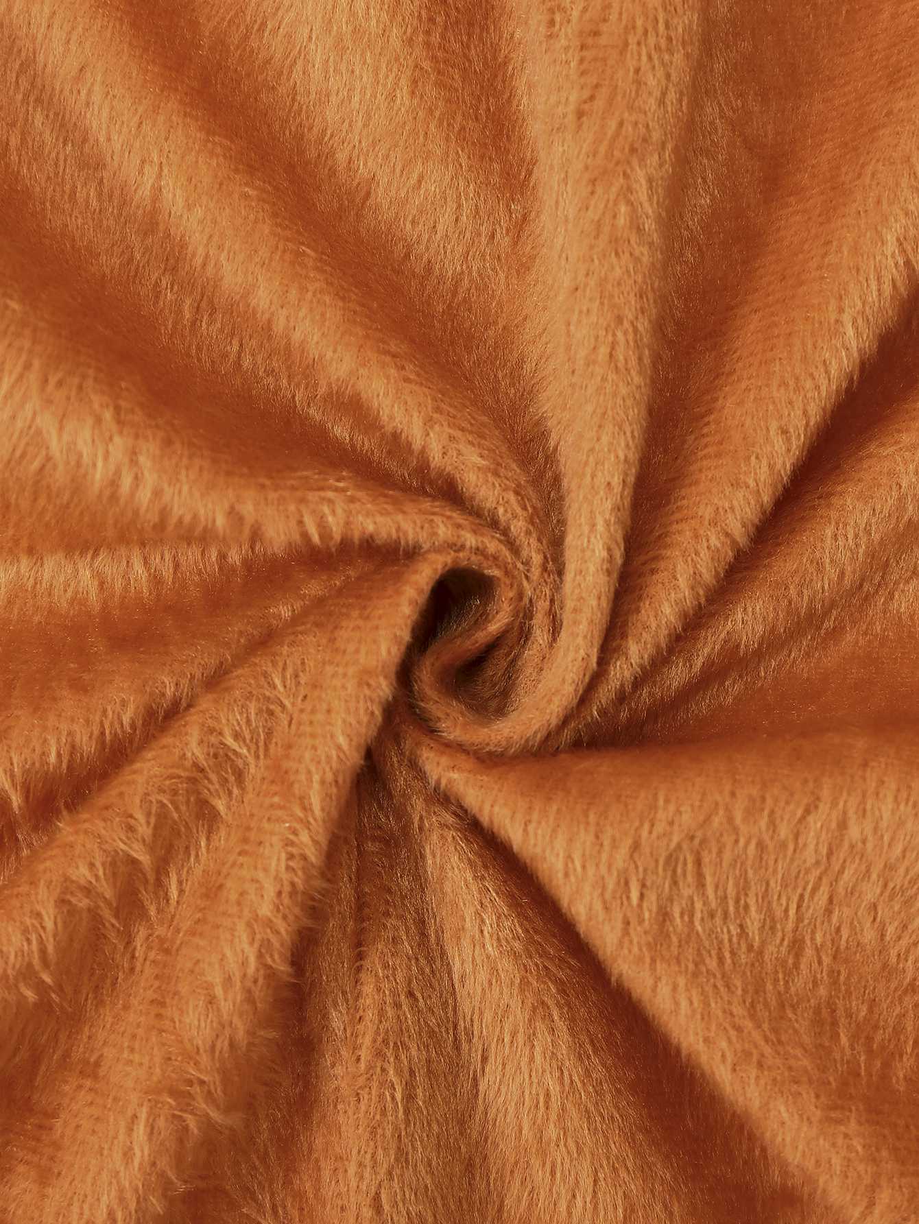 Brown 1970s Christmas Reindeer Cosplay Jumpsuit - Image 6