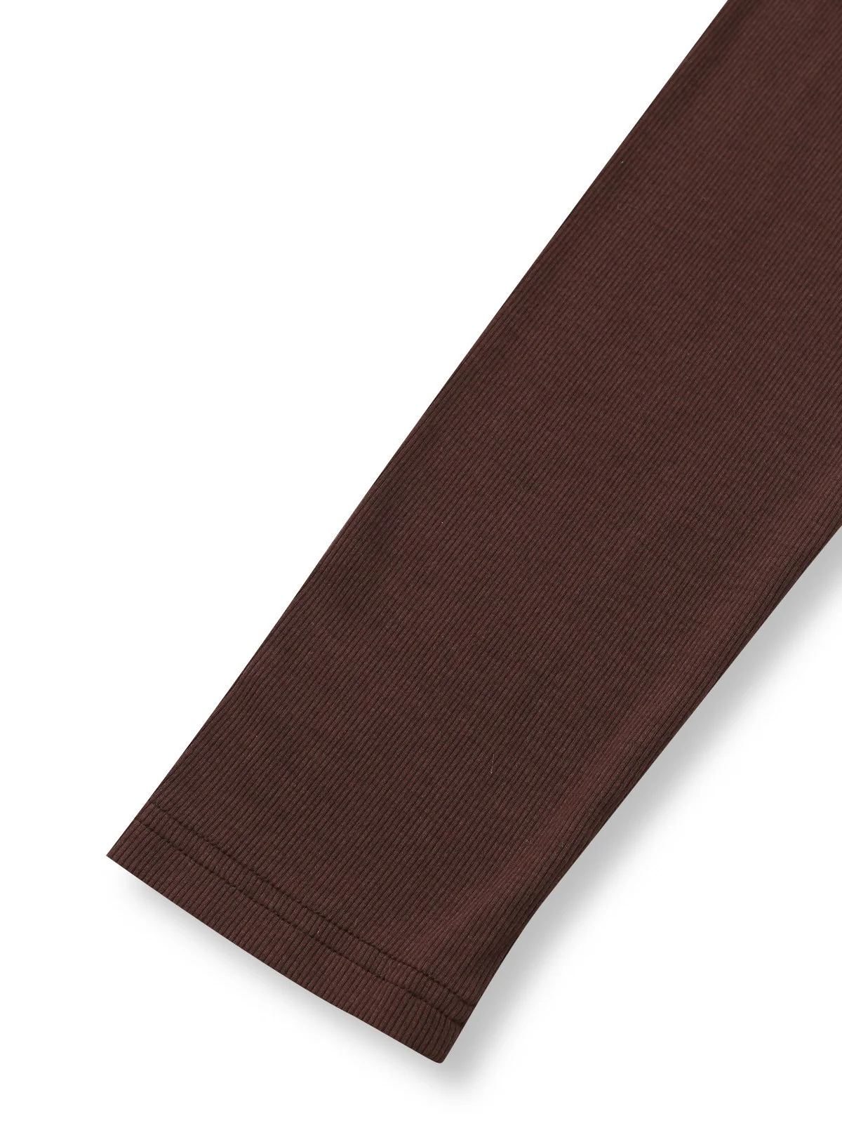 Brown 1970s Knitted Plaid Asymmetrical Neck Dress - Image 9
