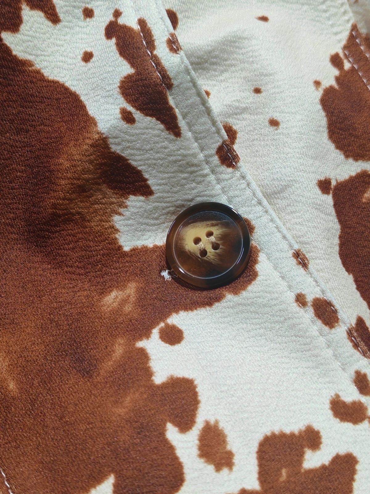 Brown 1970s Western Cowgirl Buttoned Jacket - Image 5