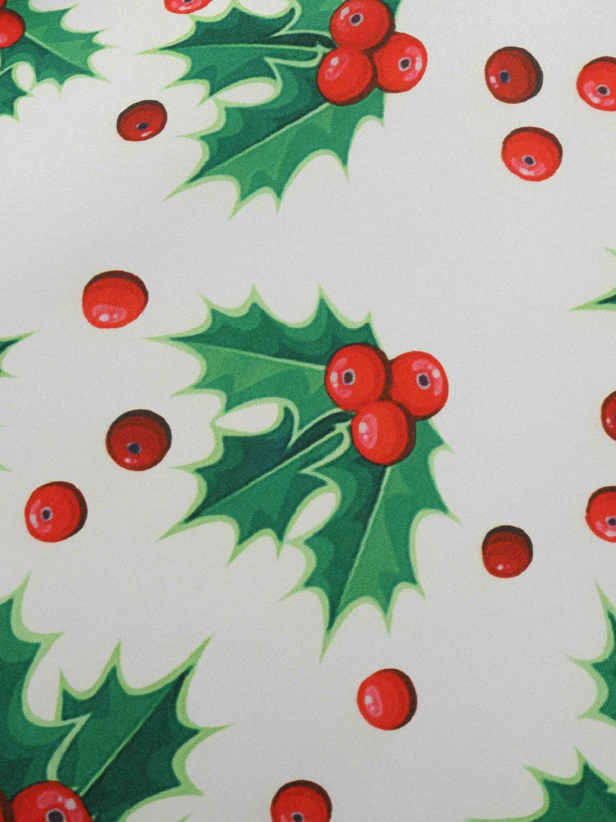 Christmas 1950s V-Neck Patchwork Swing Dress - Image 14