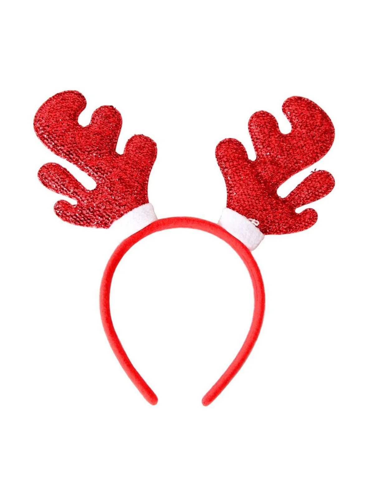 Christmas Colored Reindeer Jingle Bells Sequins Headband - Image 10