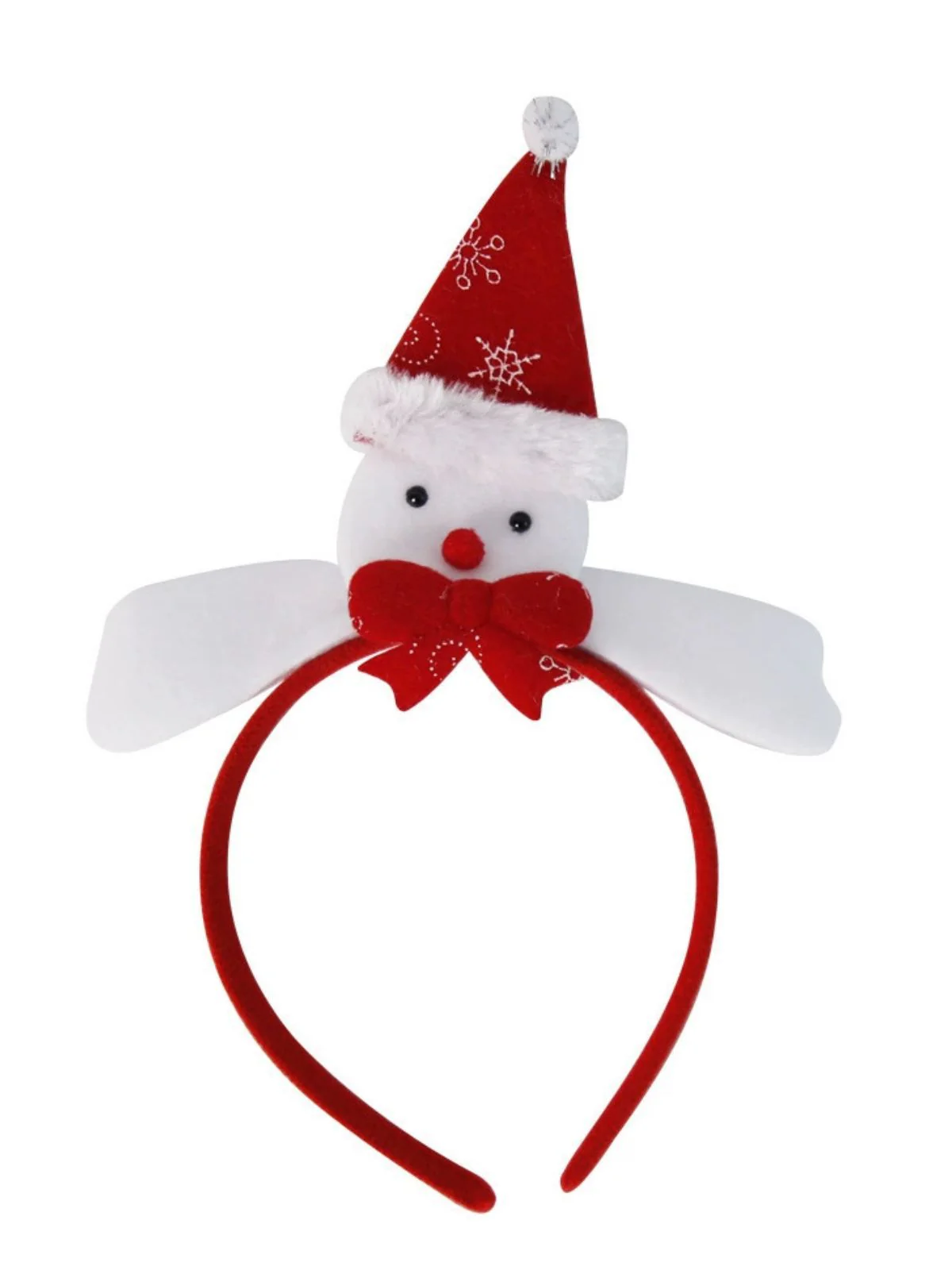 Christmas Colored Reindeer Jingle Bells Sequins Headband - Image 11