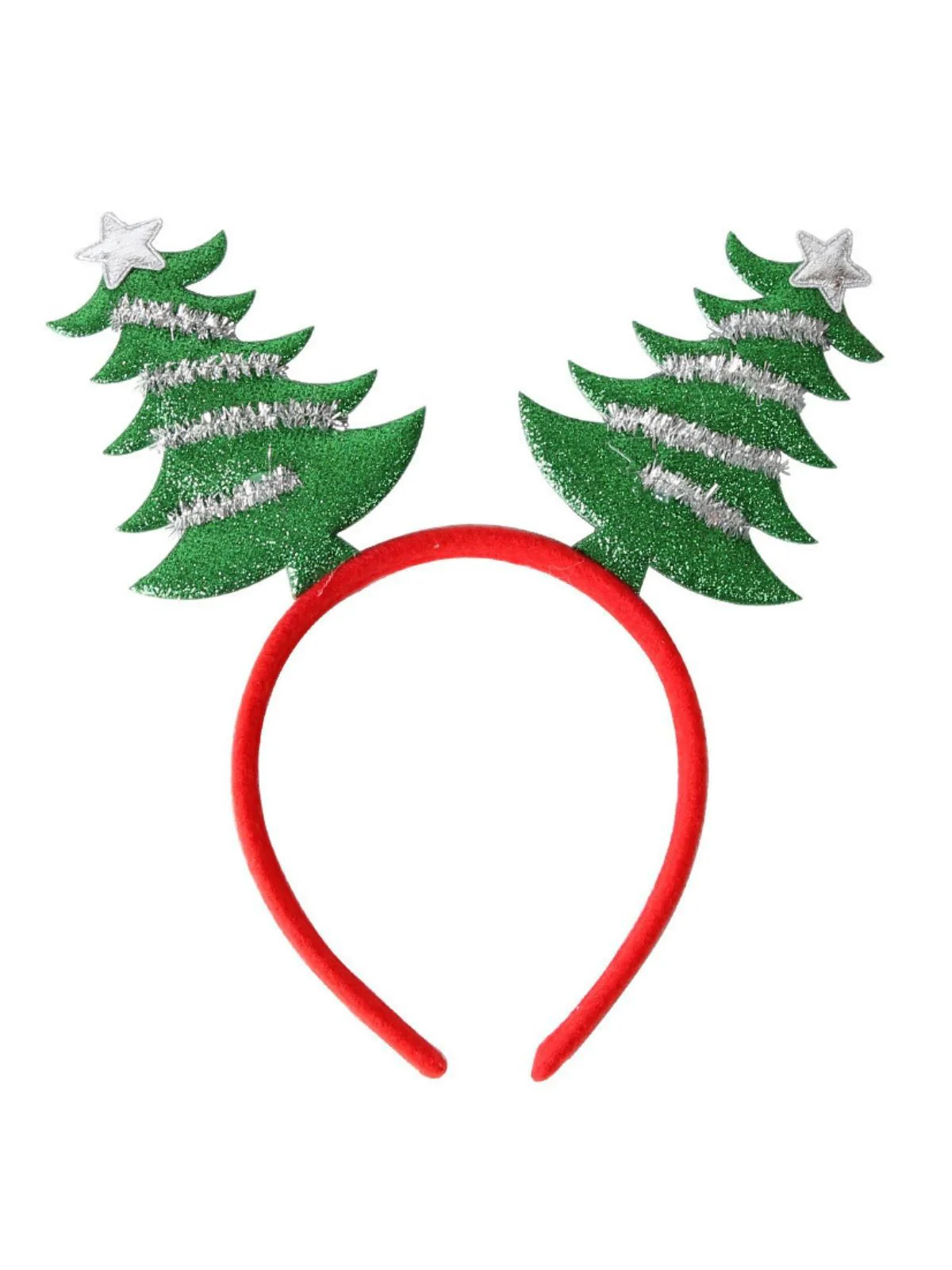 Christmas Colored Reindeer Jingle Bells Sequins Headband - Image 2