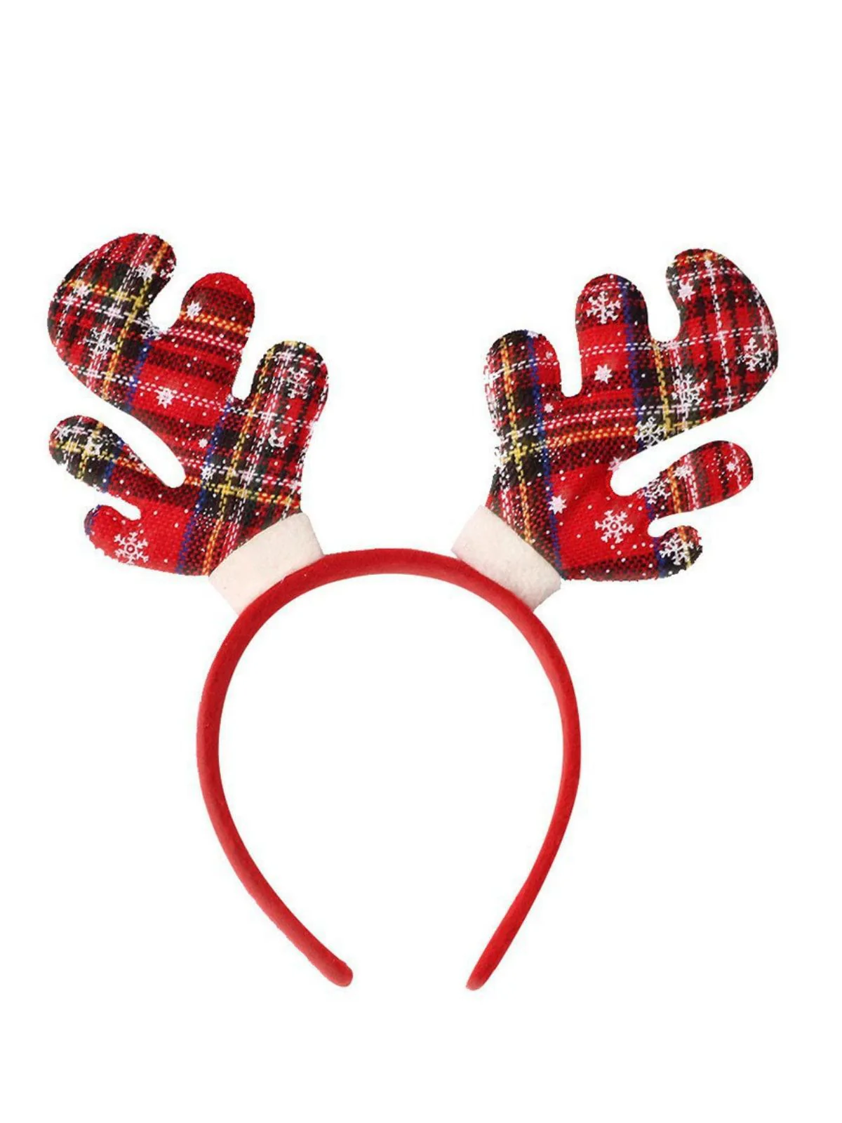 Christmas Colored Reindeer Jingle Bells Sequins Headband - Image 5