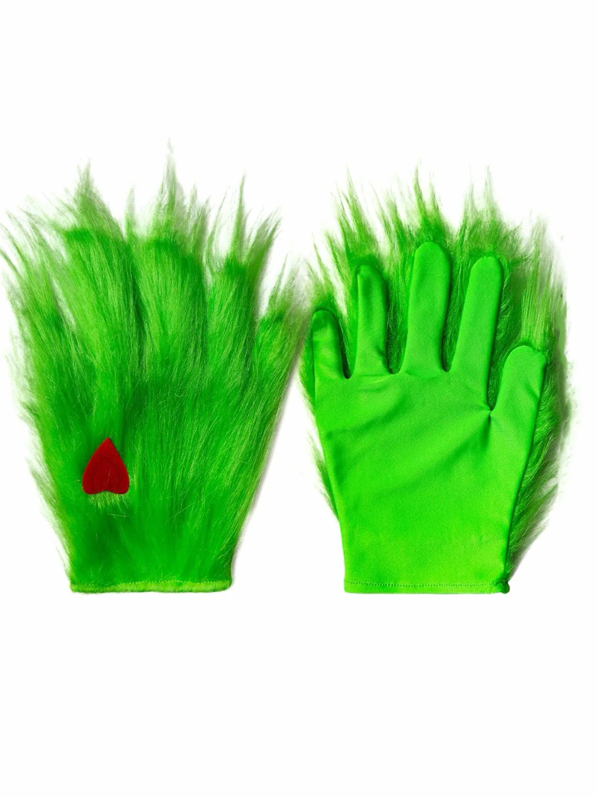 Christmas Grinch Green Fur Accessories - Image 3