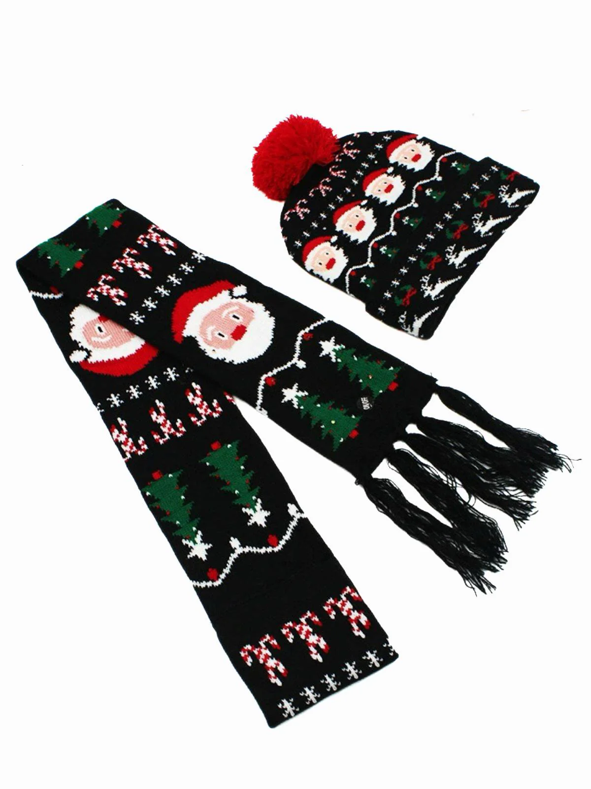 Christmas Knit Hat & Scarf Set - Image 3