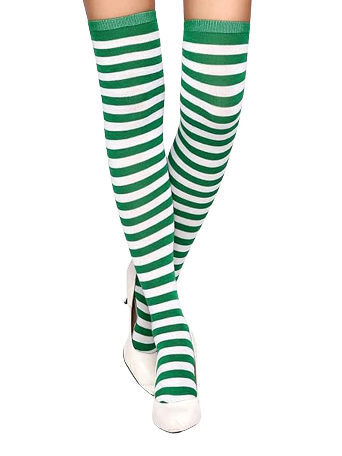 Christmas Stripes Candy Cane Stockings - Image 3