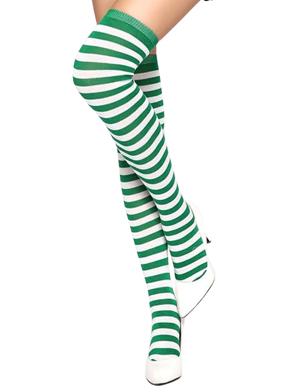 Christmas Stripes Candy Cane Stockings - Image 4