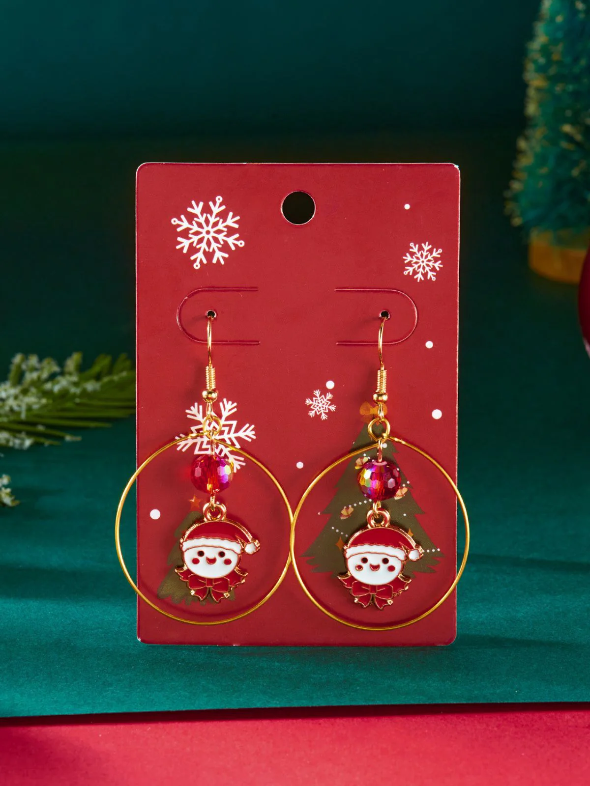 Christmas Tree & Snowman & Candy Cane Earrings - Image 13