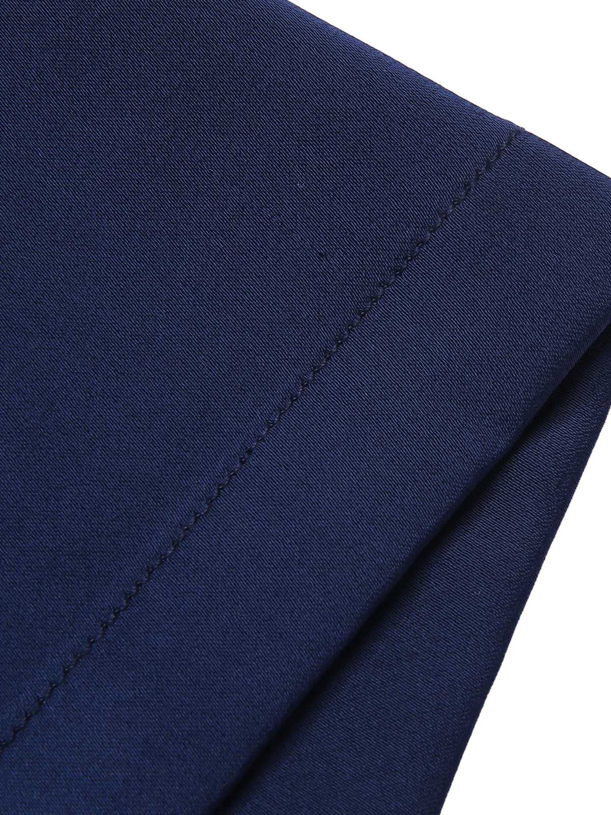 Dark Blue 1930s Spaghetti Strap Stripes Jumpsuit - Image 7
