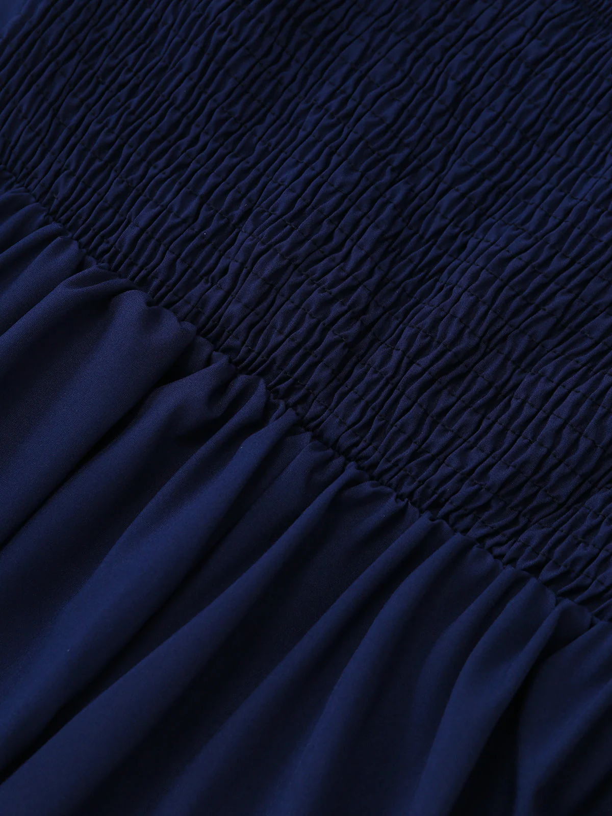 Dark Blue 1940s Wrap Style Wide Leg Jumpsuit - Image 6
