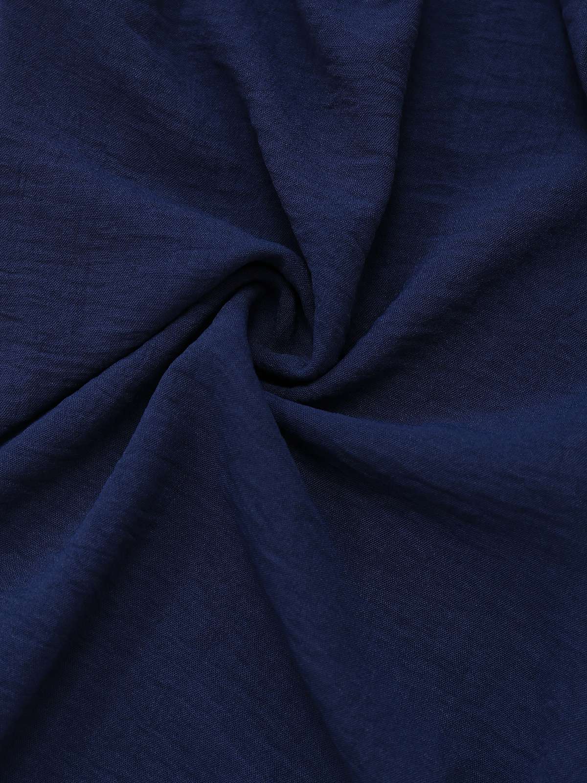 Deep Blue 1950s Stripes Bandeau Jumpsuit - Image 4