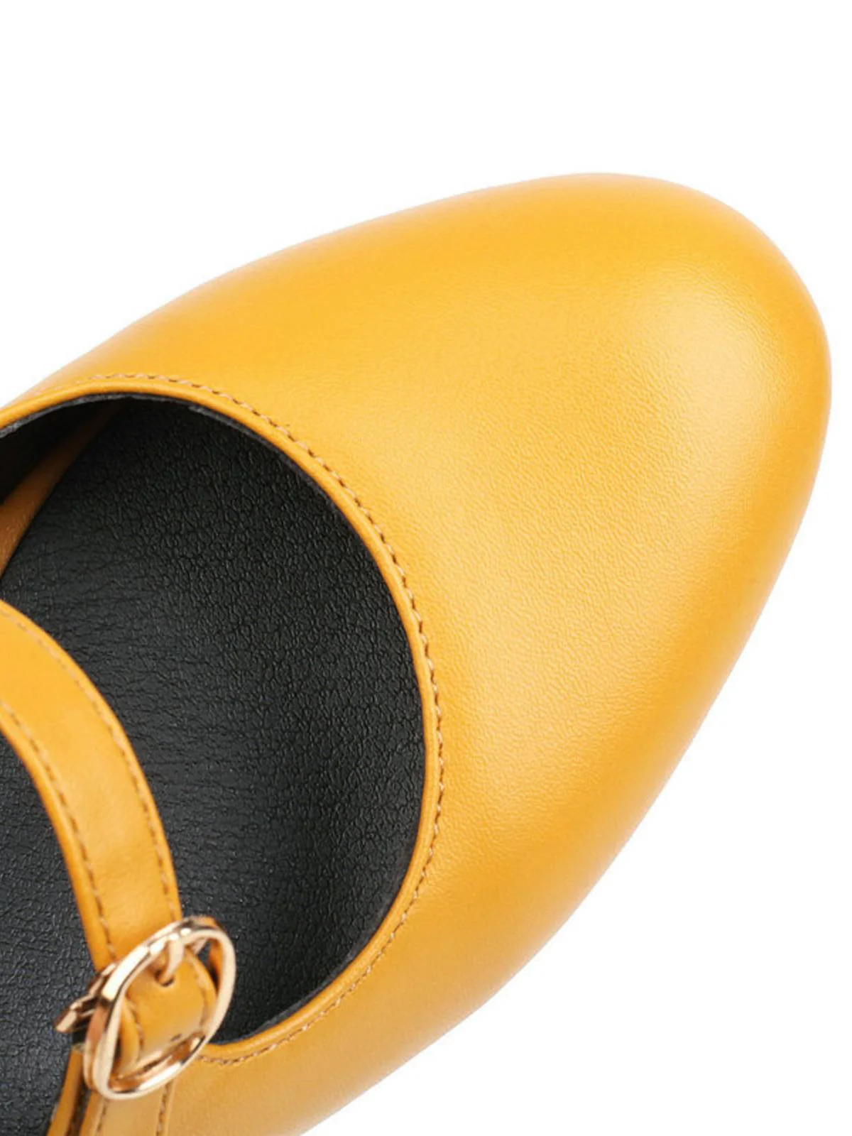 Double Buckle Heels Mary Jane Shoes - Image 13