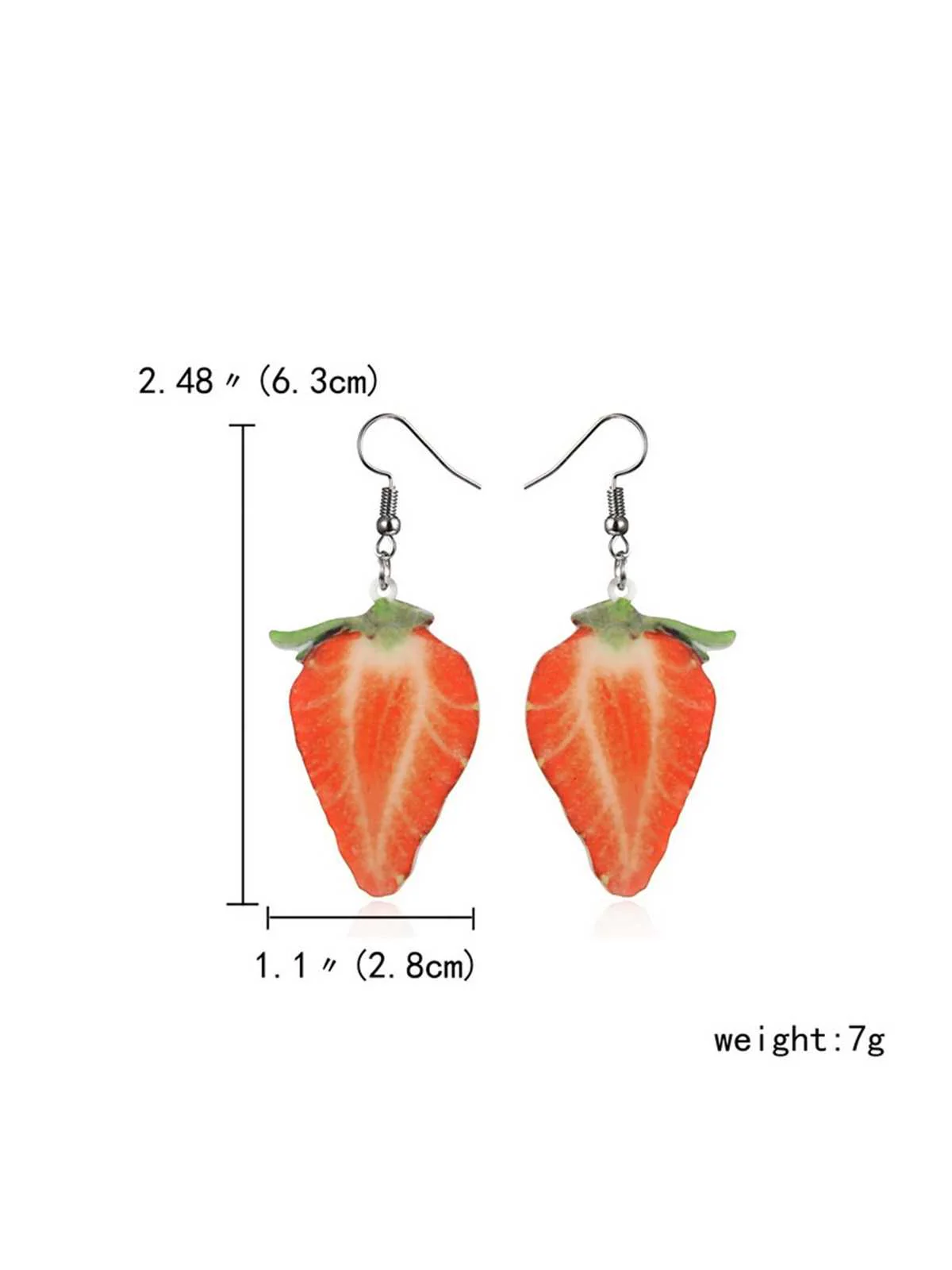 Fruit Lightweight Dangle Earrings - Image 5