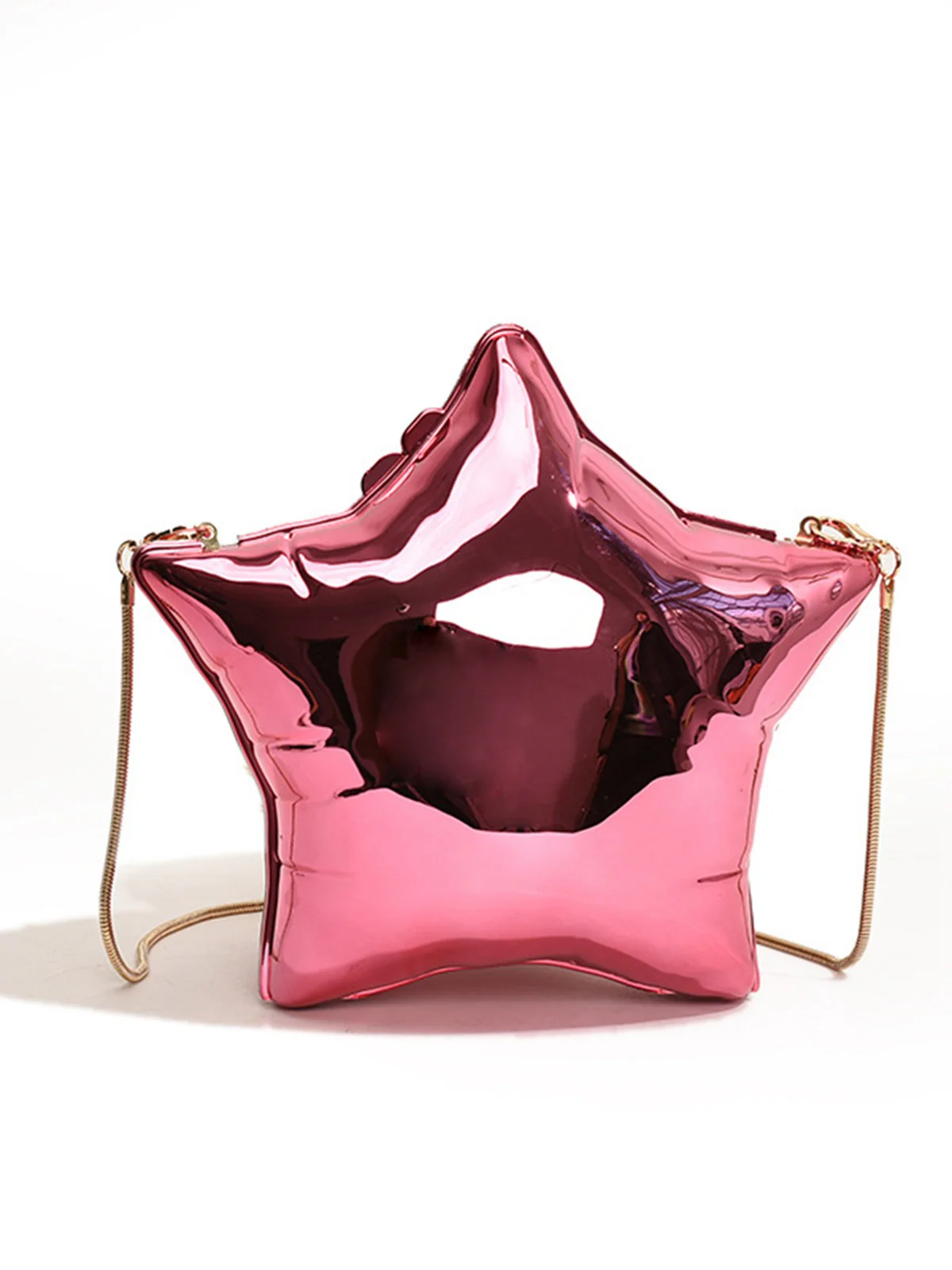 Funny Five Pointed Star Chain Crossbody Bag - Image 2