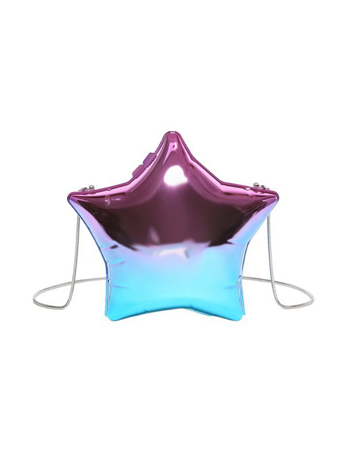 Funny Five Pointed Star Chain Crossbody Bag - Image 5