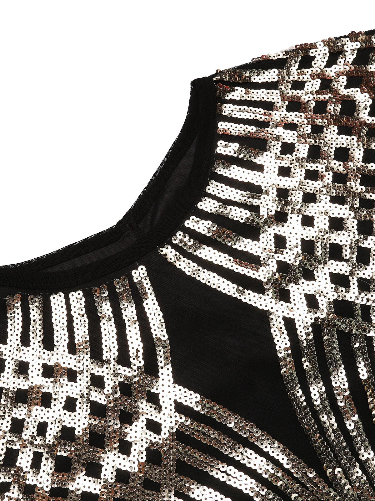 Gold 1920s Sequin Maxi Dress - Image 8