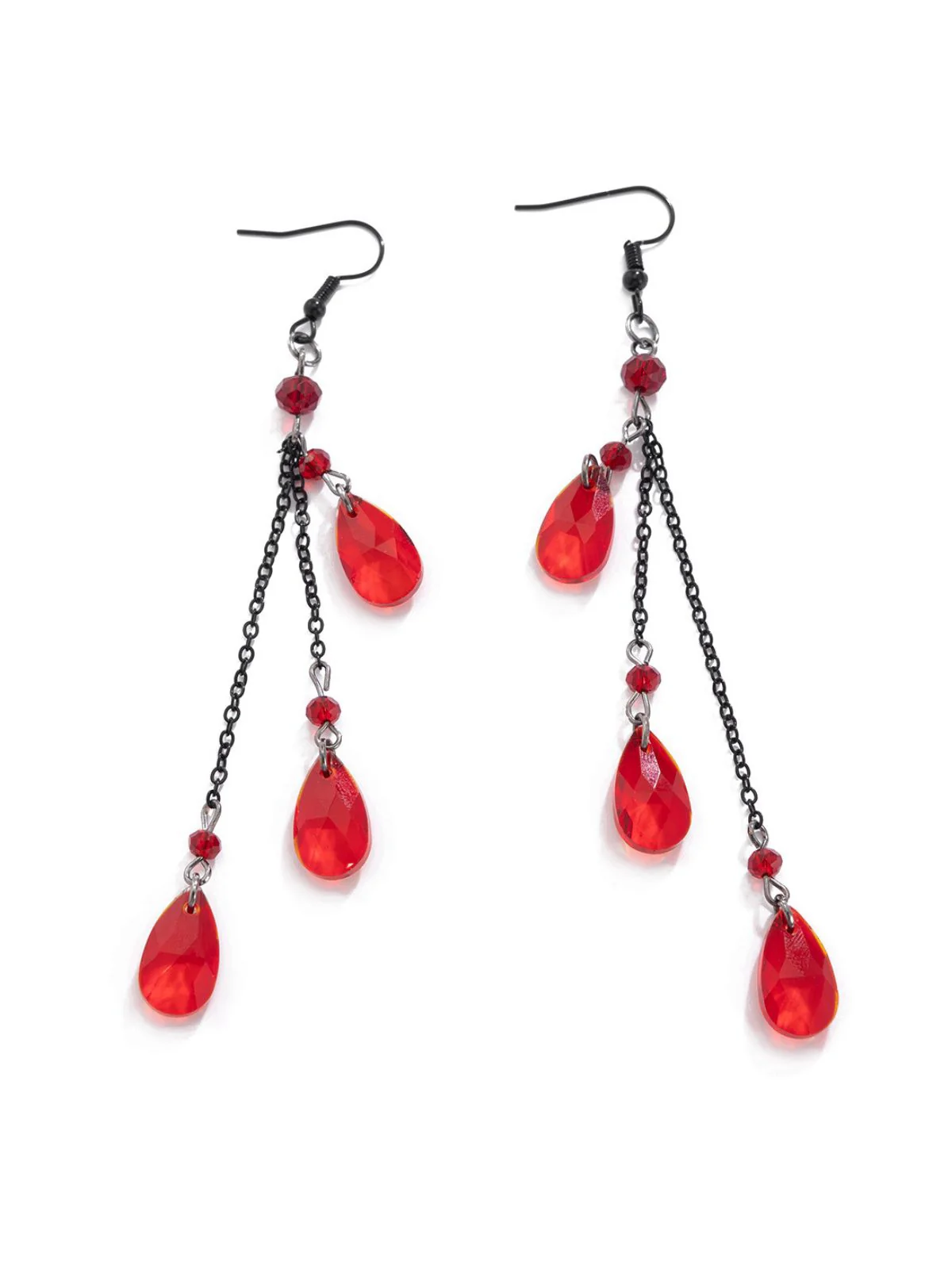Gothic Waterdrop Pendant Earrings - Image 4