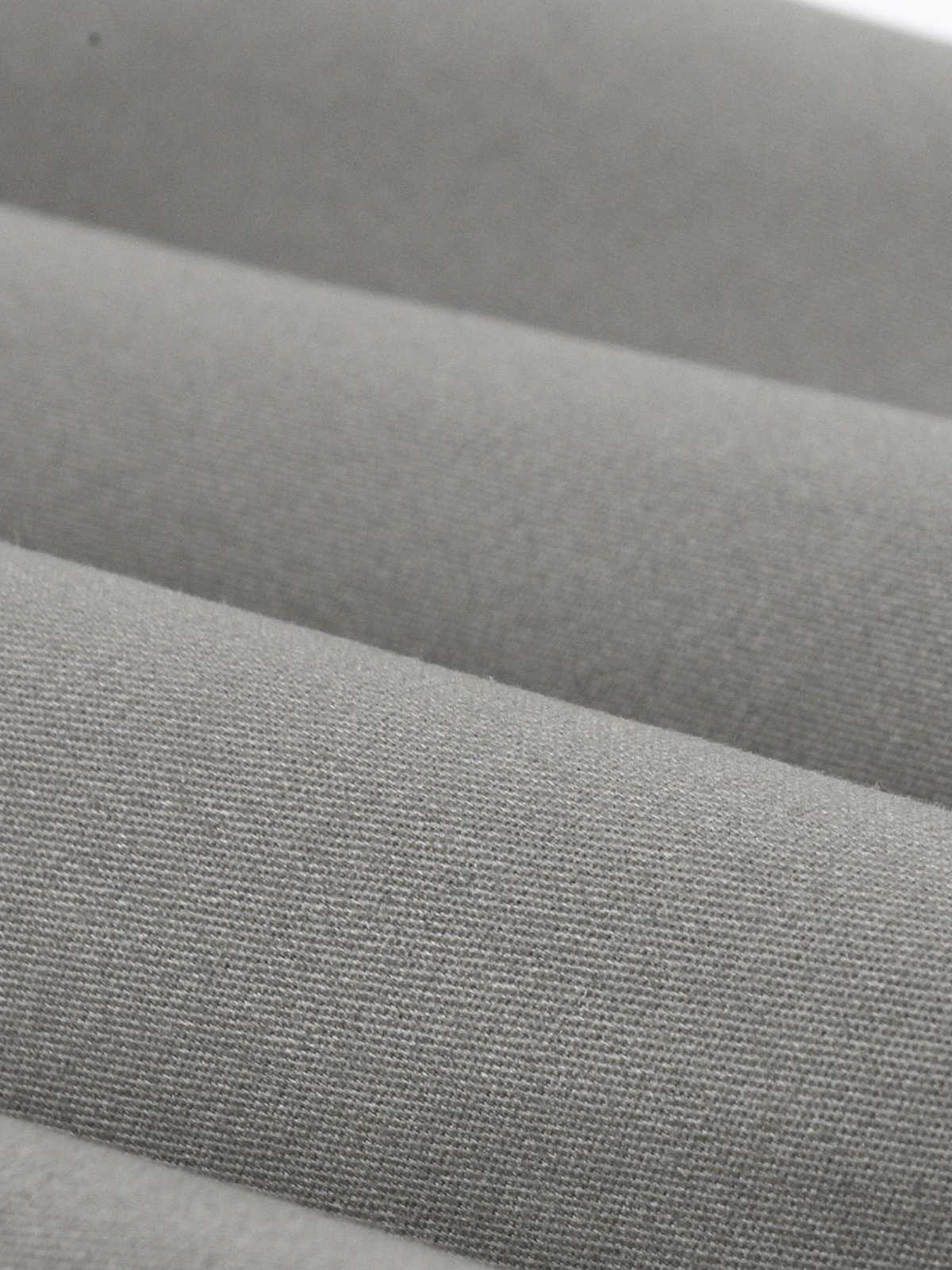 Gray 1950s Lapel Pocketed Swing Dress - Image 3