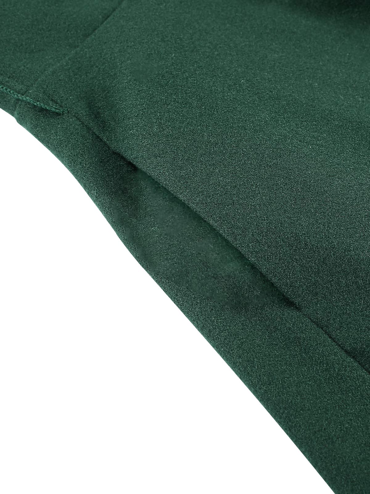 Green 1930s Double-Breasted Belted Coat With Cape - Image 7