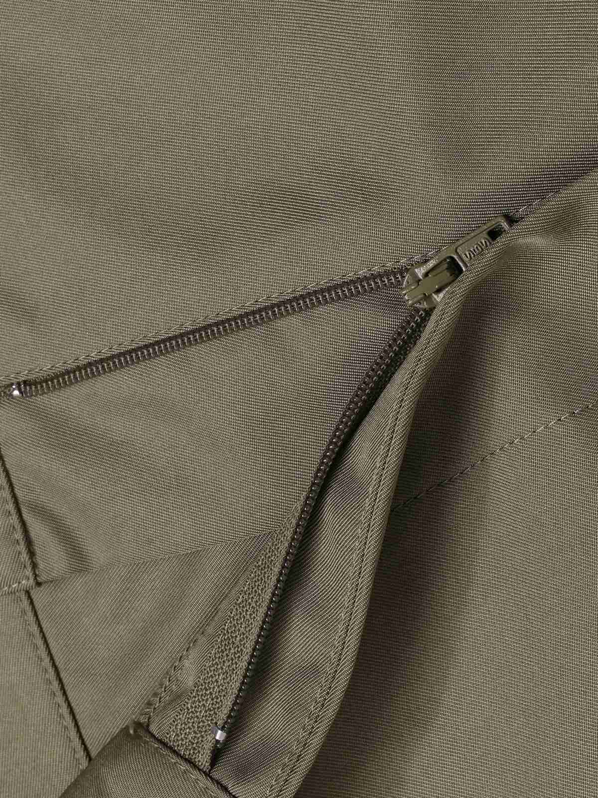 Green 1930s Solid Lapel Belted Jumpsuit - Image 8