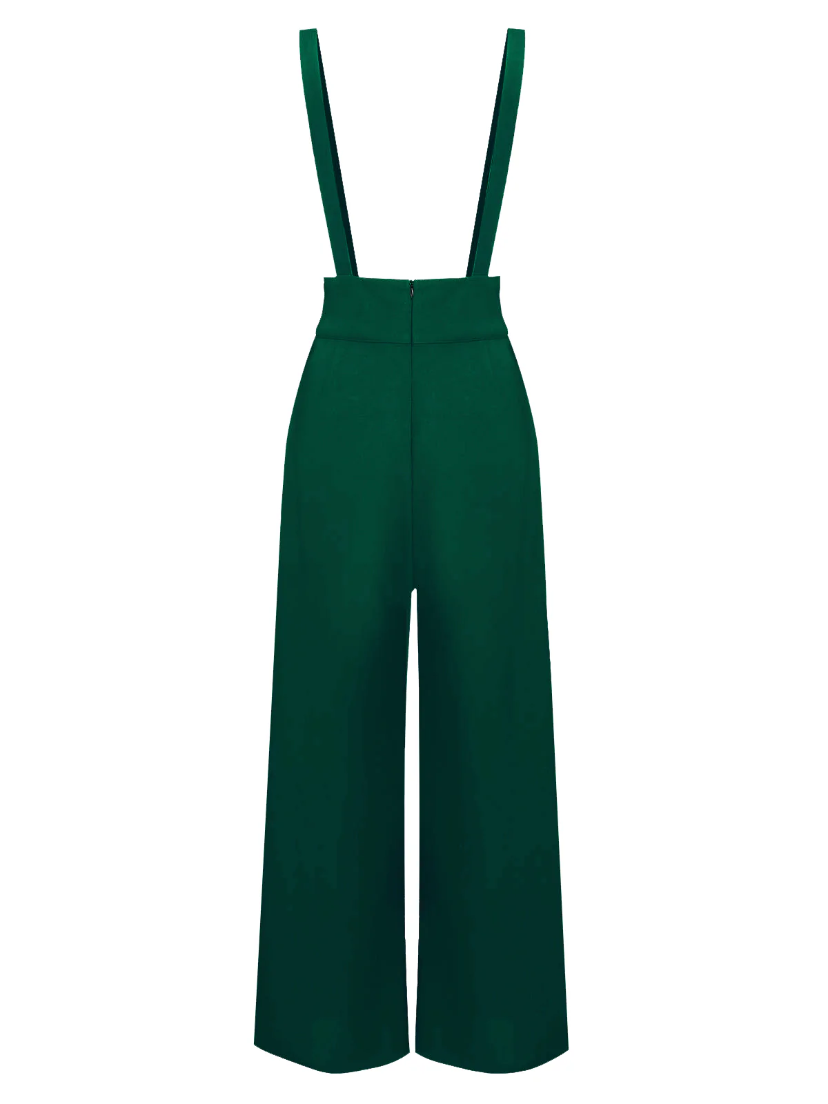 [Pre-Sale] Black 1930s Solid Suspender Pants - Image 10