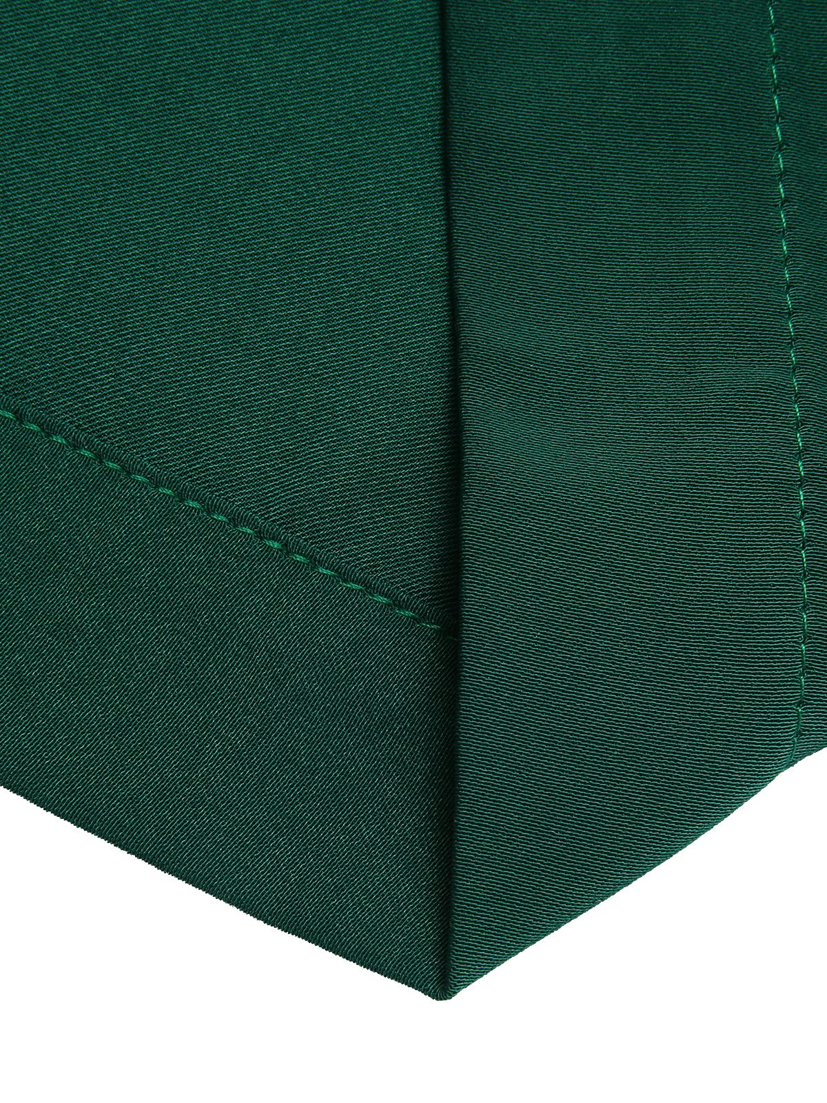 Green 1930s Solid V-Neck Jumpsuit - Image 6