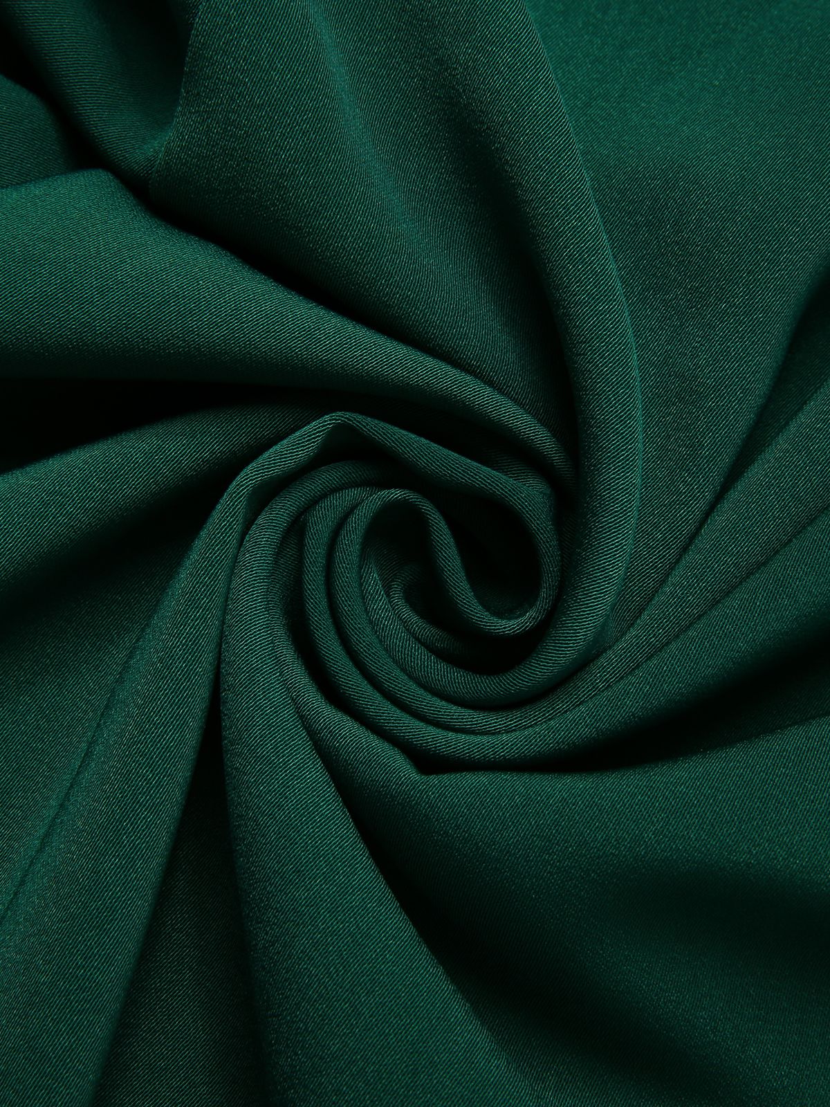 Green 1930s Solid V-Neck Jumpsuit - Image 7