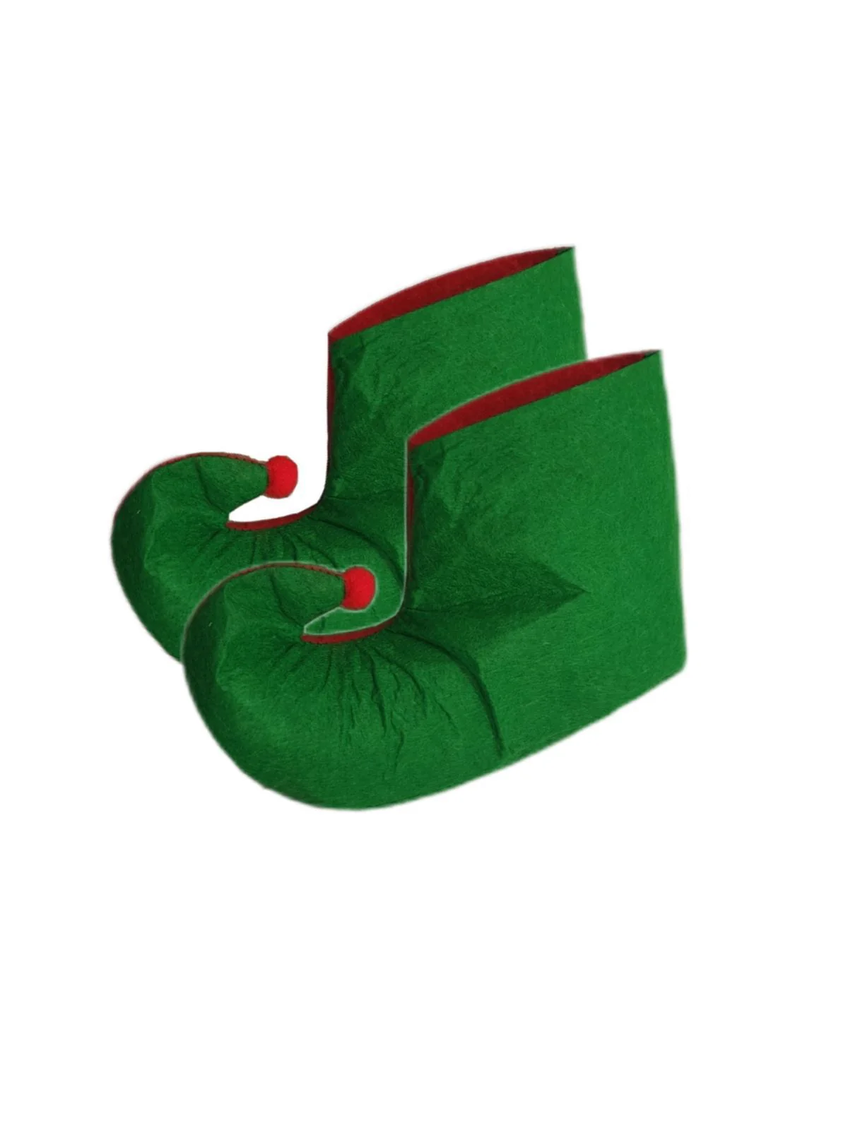 Green 1940s Christmas Elf Dress Set - Image 6
