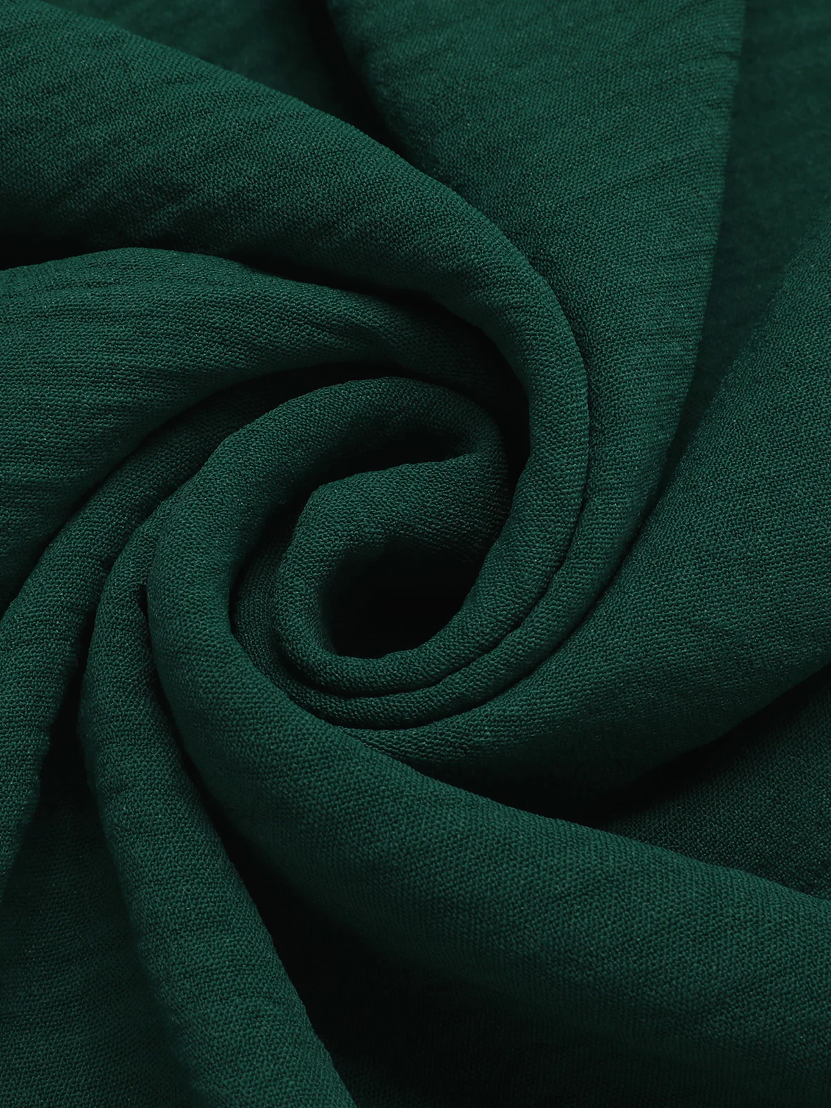 Green 1940s Solid V-Neck Wide-Leg Jumpsuit - Image 4