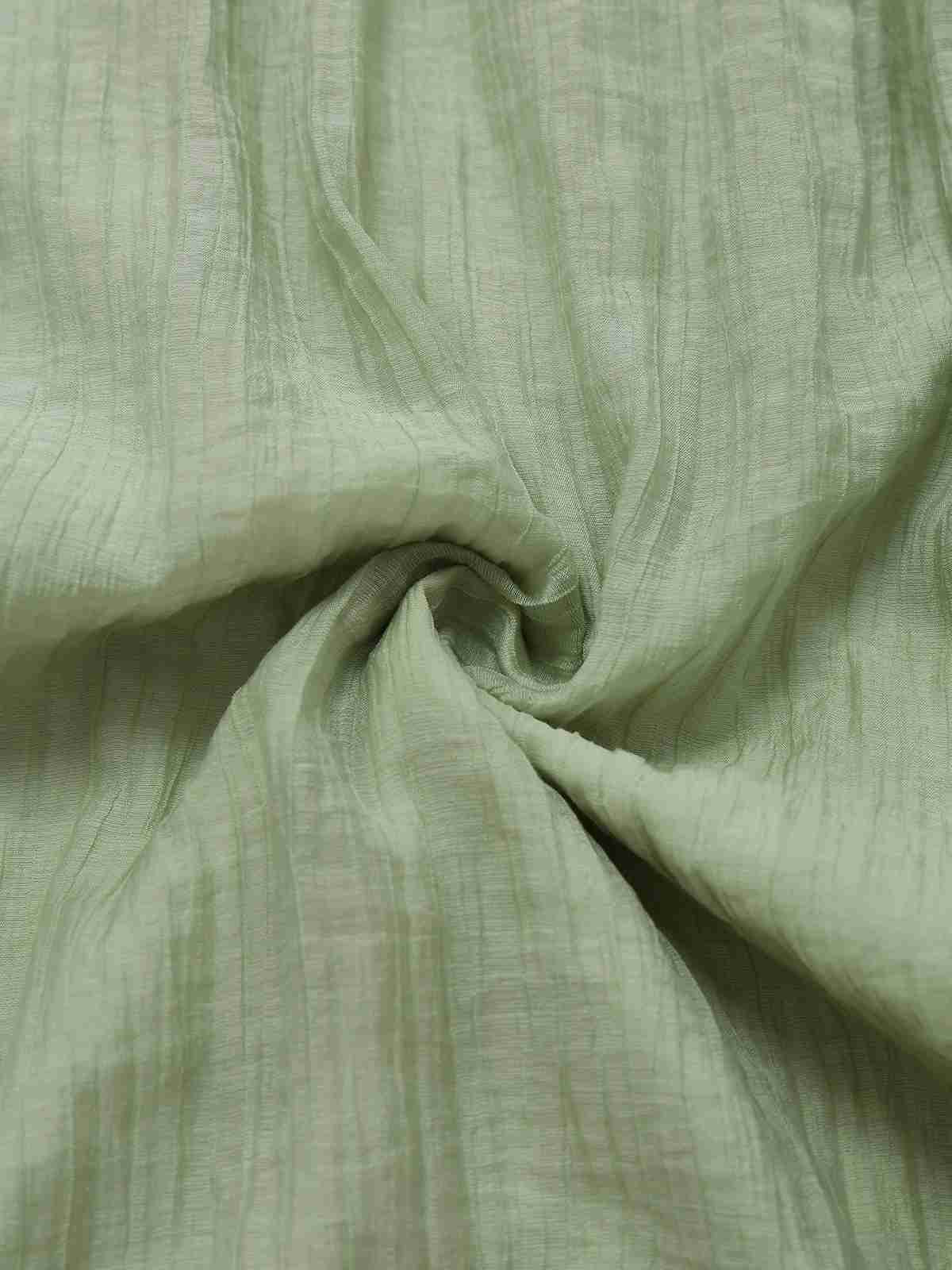 Green 1940s Spaghetti Strap Bow-tied Dress - Image 4