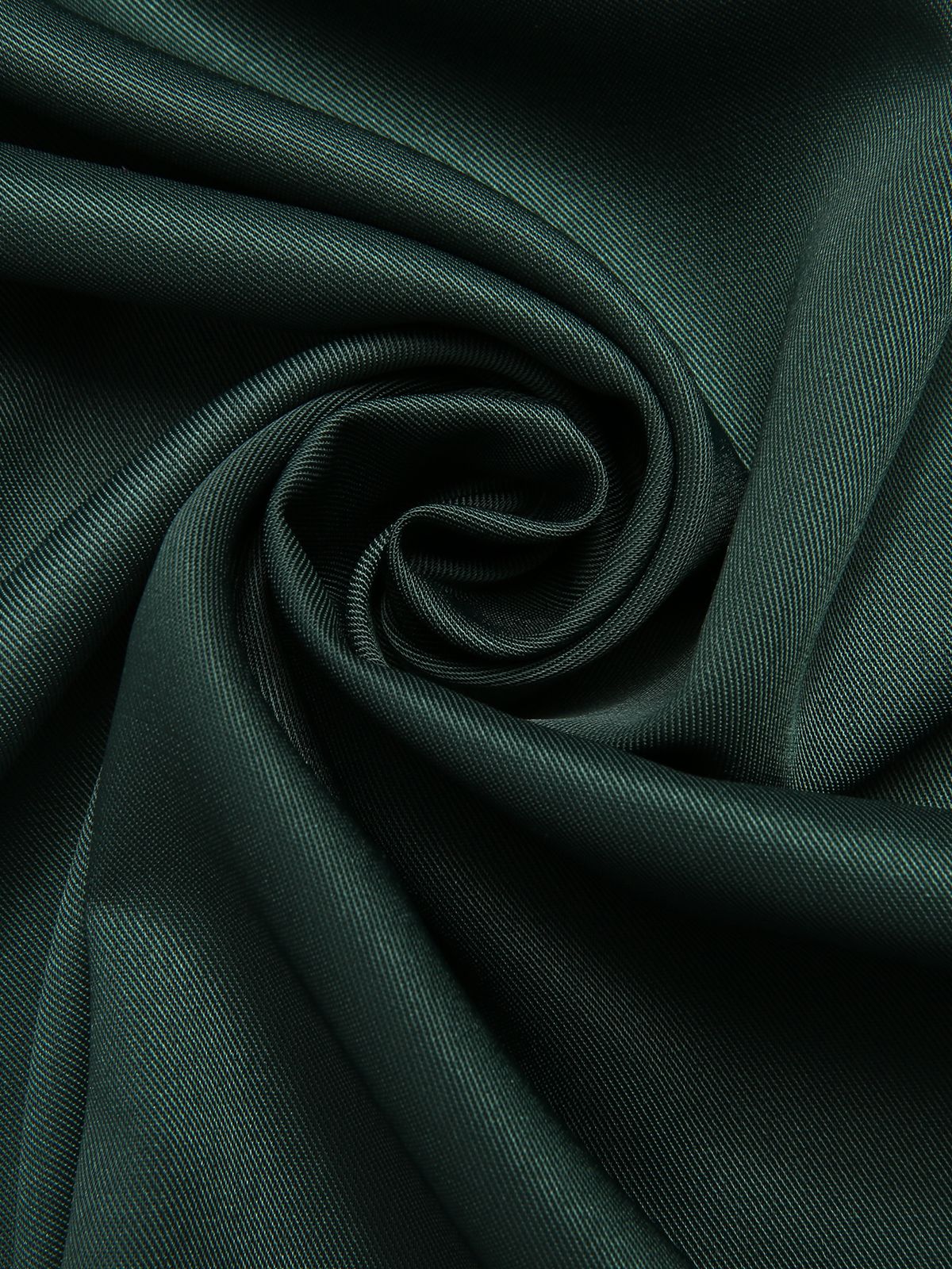 Green 1950s Solid Bow Square Collar Dress - Image 7
