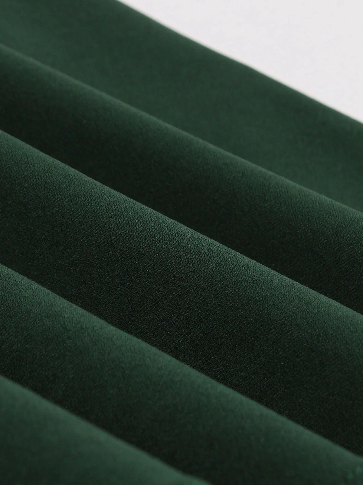 Green 1950s Tie Neck Contrast Patchwork Dress - Image 6