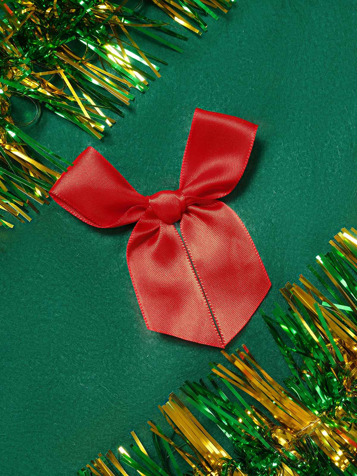 Green 1950s Christmas Tree 3D Embellished Hooded Cape - Image 5