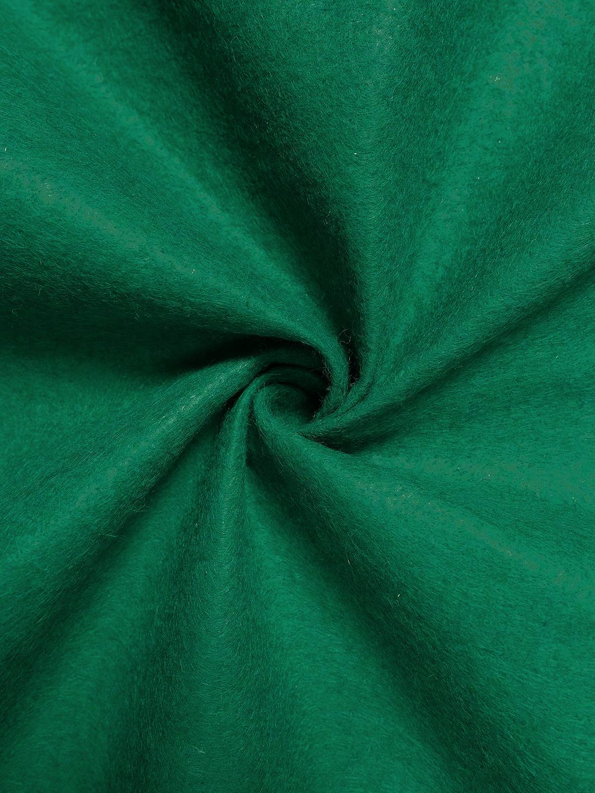 Green 1950s Christmas Tree 3D Embellished Hooded Cape - Image 8