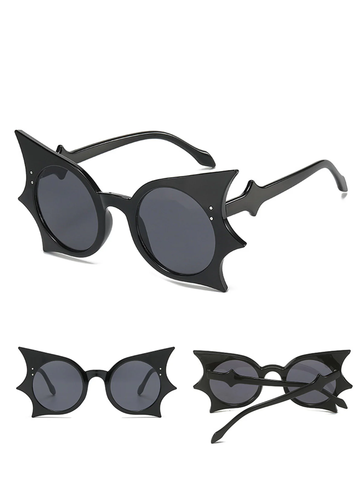Halloween Bat Wing Gothic Sunglasses - Image 5