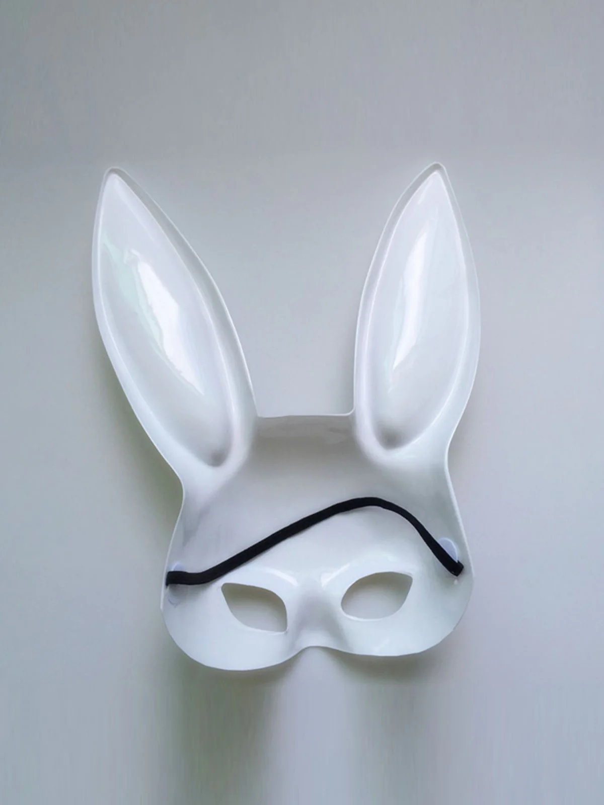 Halloween Easter Bunny Half Face Mask - Image 5