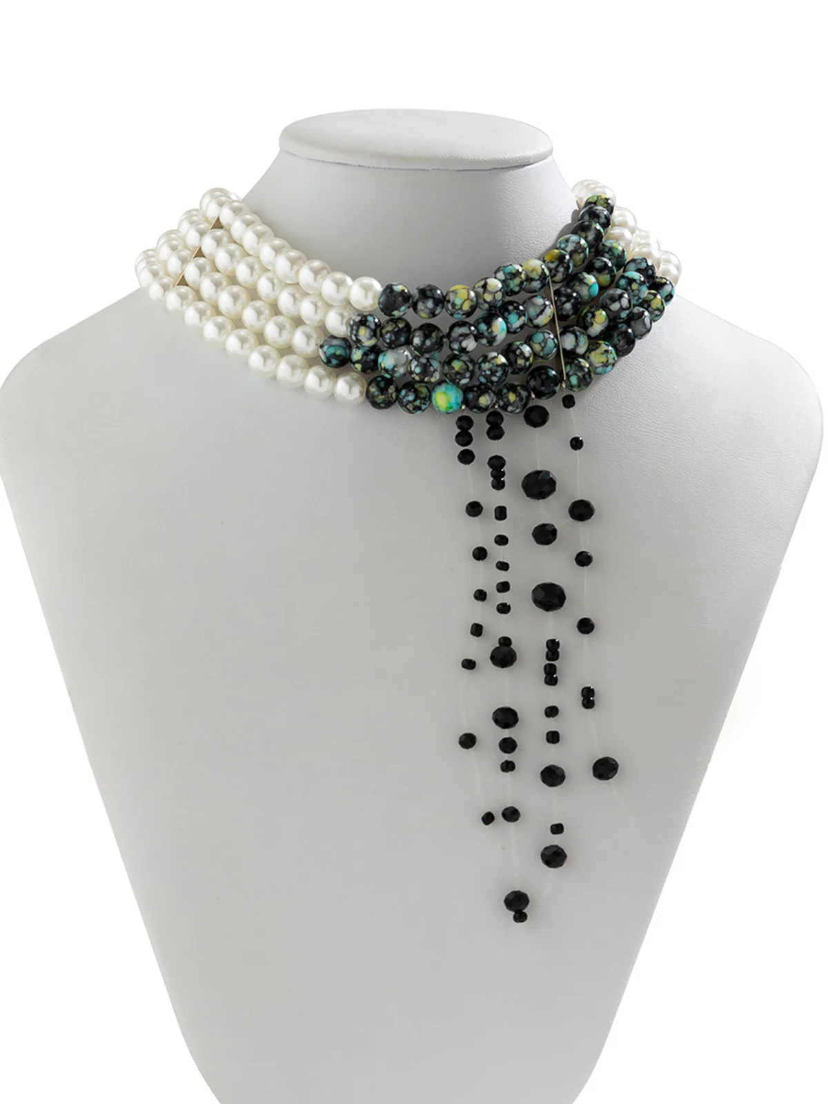 Halloween Gothic Blood Drop Tassel Necklace - Image 3