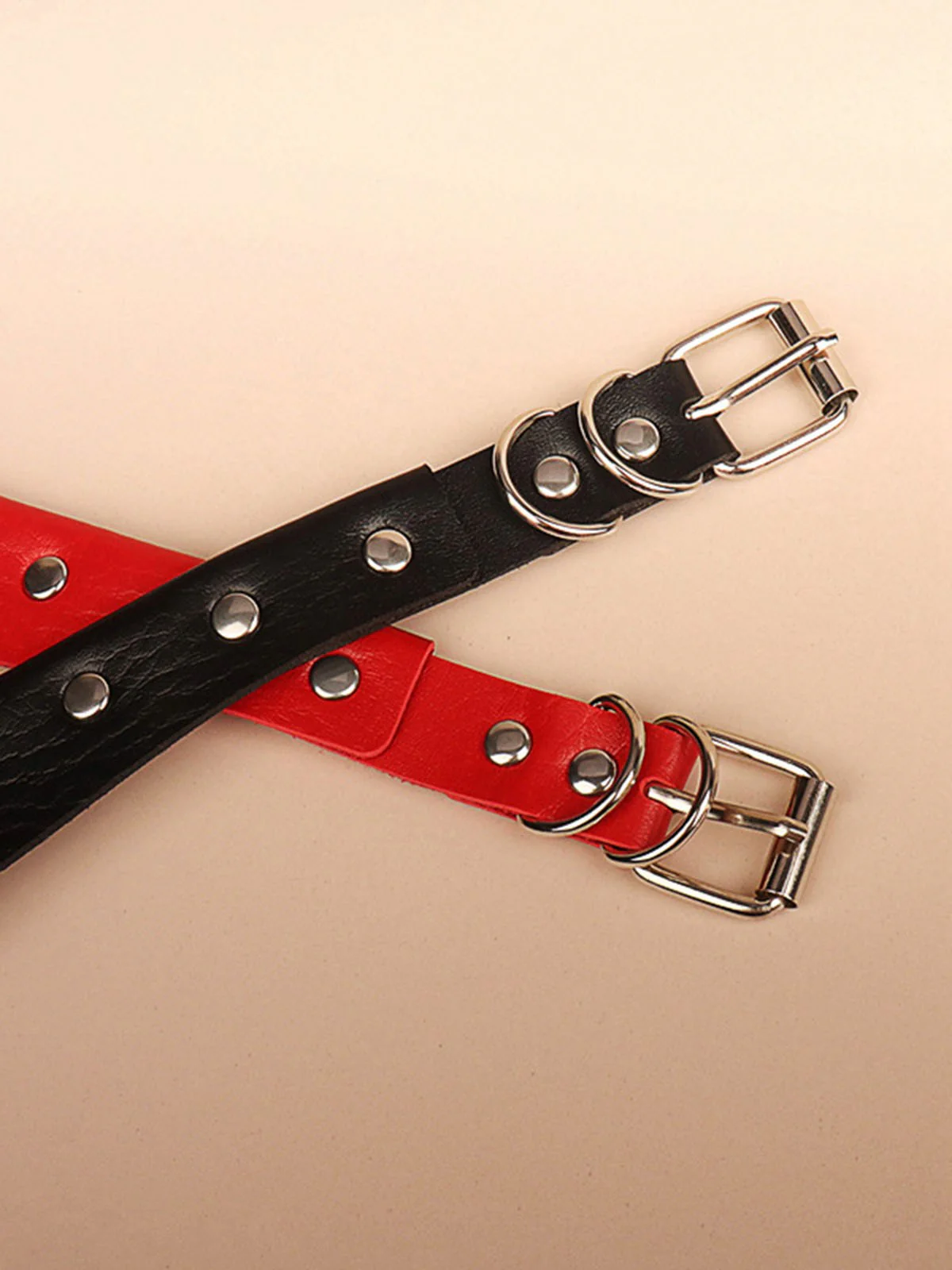 Halloween Gothic Faux Leather Collar Choker Necklace - Image 10