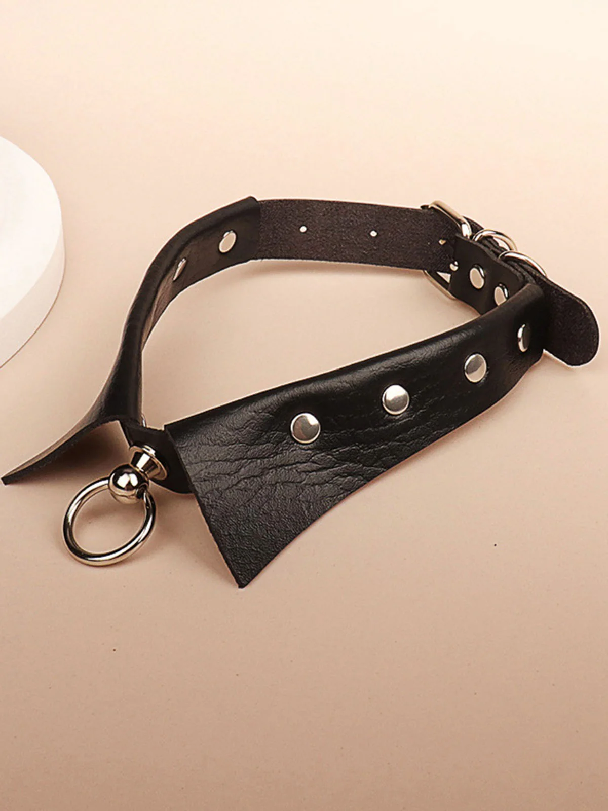 Halloween Gothic Faux Leather Collar Choker Necklace - Image 7