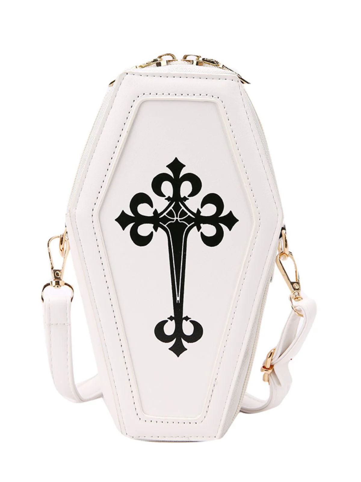 Halloween Latin Cross Coffin Bag - Image 2