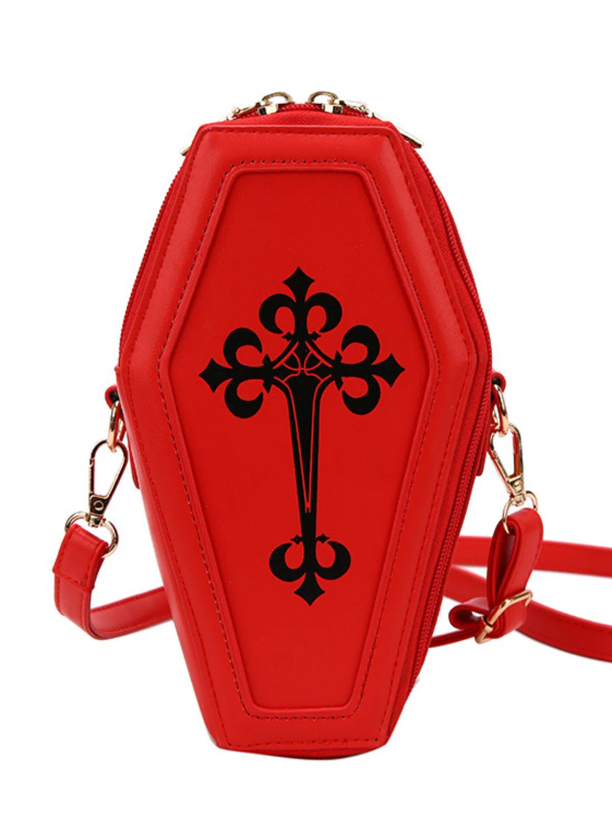 Halloween Latin Cross Coffin Bag - Image 3