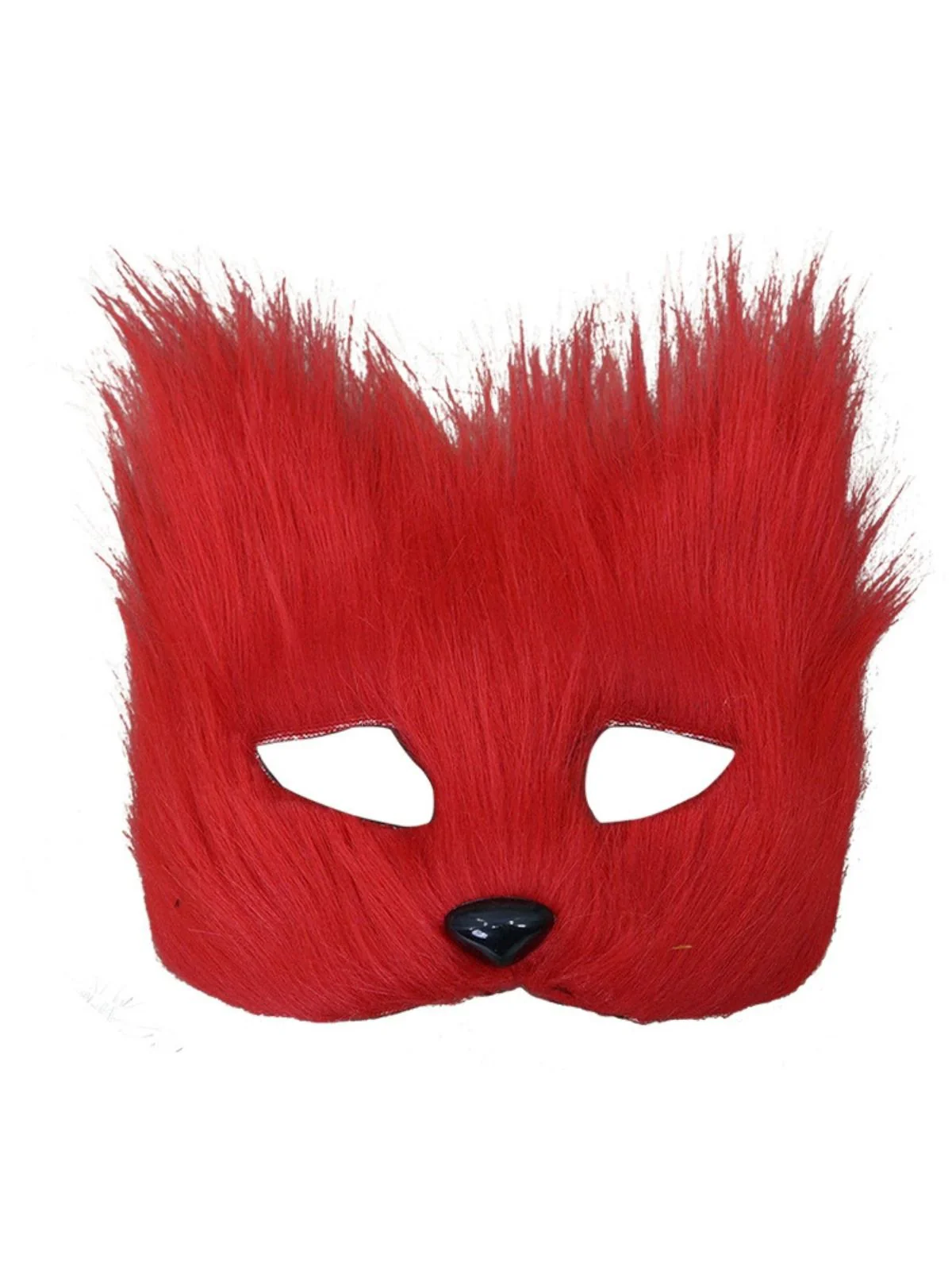 Halloween Party Furry Fox Mask - Image 3