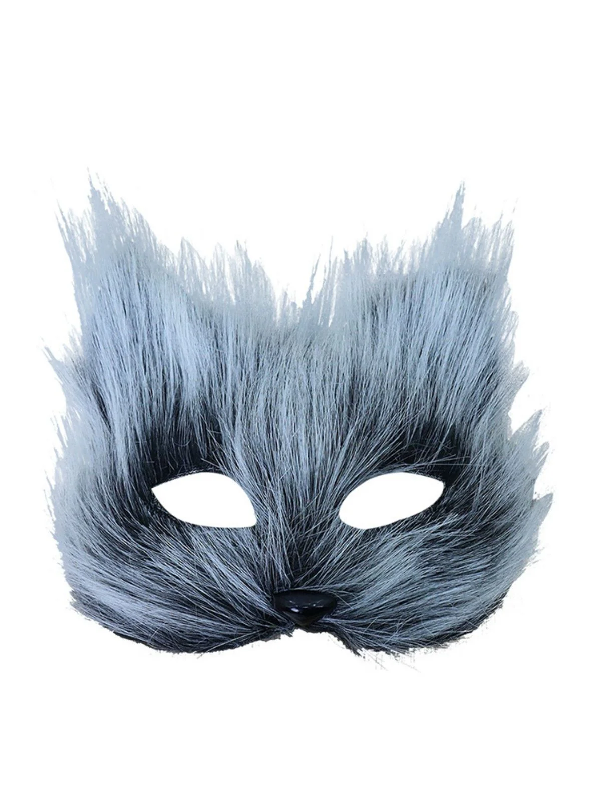 Halloween Party Furry Fox Mask - Image 4