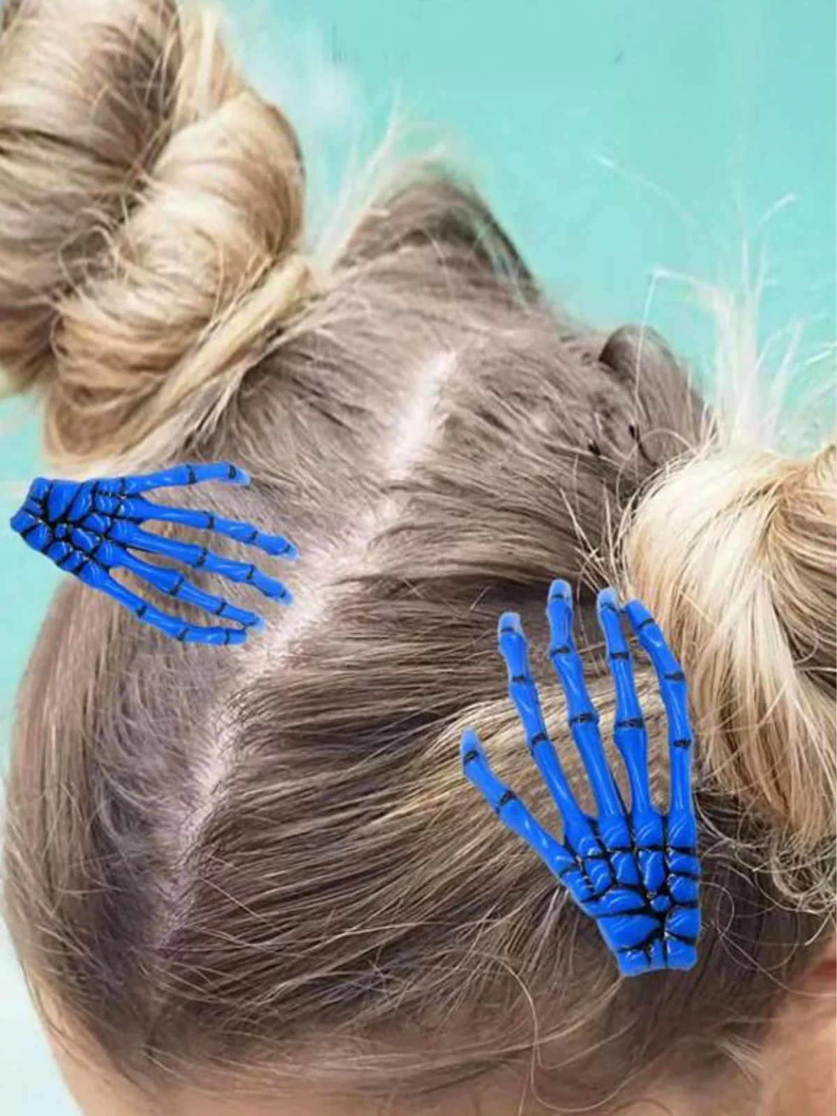 Halloween Skeleton Hand Hair Clip - Image 6