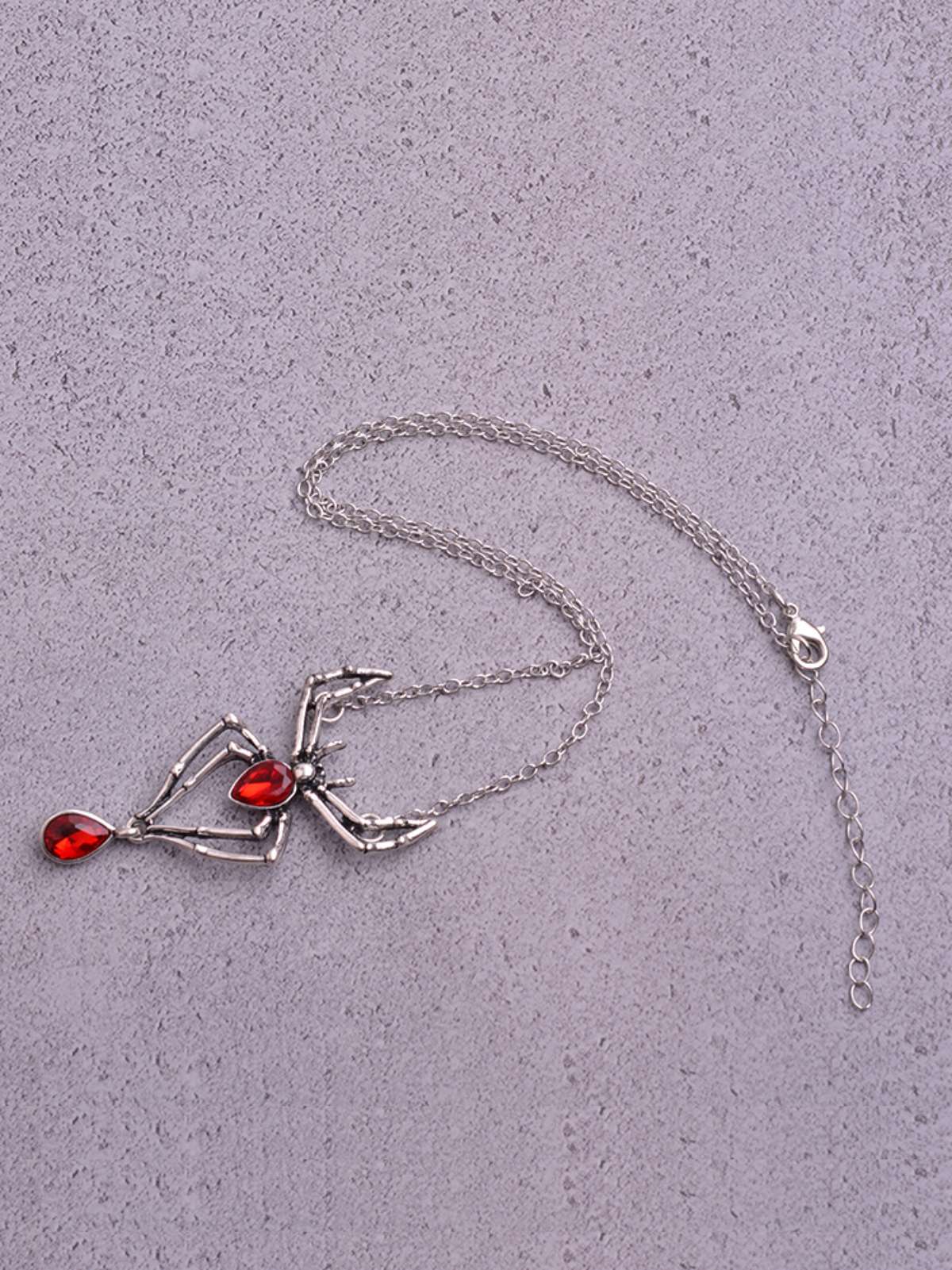 Halloween Spider Alloy Vintage Necklace - Image 2