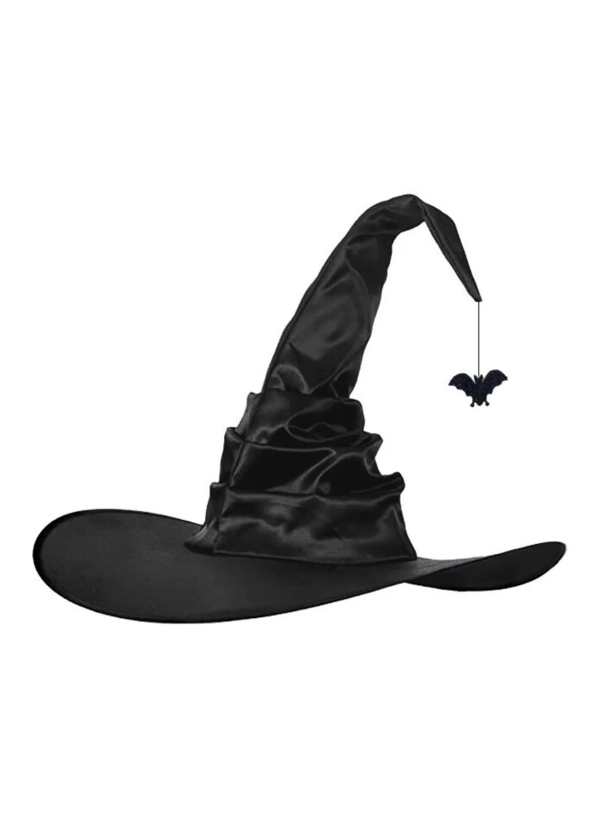 Halloween Spider Satin Witch Hat - Image 2